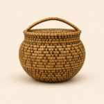 Handwoven Bastar Bamboo Storage Basket