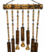 Handmade Bamboo Wind Chime with Brass Bells – Bastar Tribal Handcrafted Hanging Decor